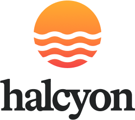 Square halcyon logo